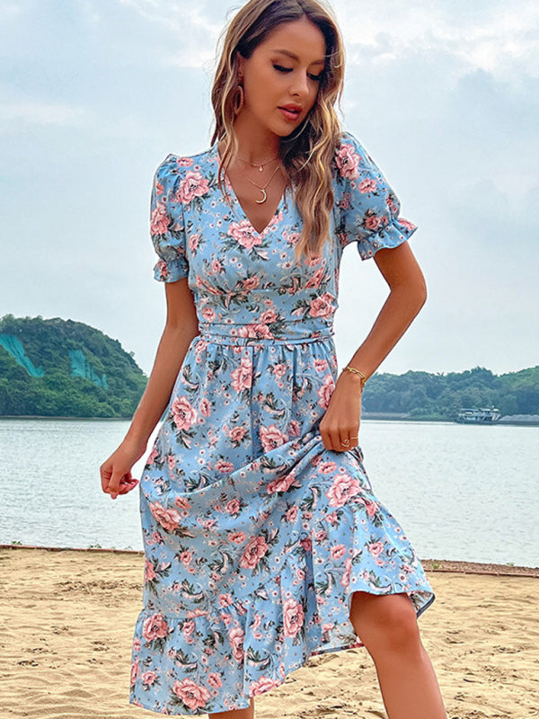 Slim summer European and American seaside holiday women's clothing