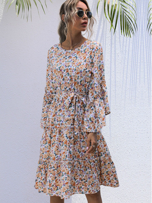 Women’s Flowy And Floral Timeless Dress