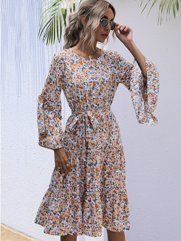 Women’s Flowy And Floral Timeless Dress