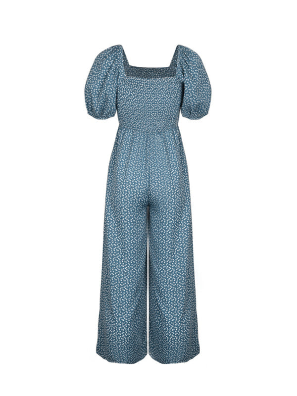 Women's New Fashion Printed Jumpsuit