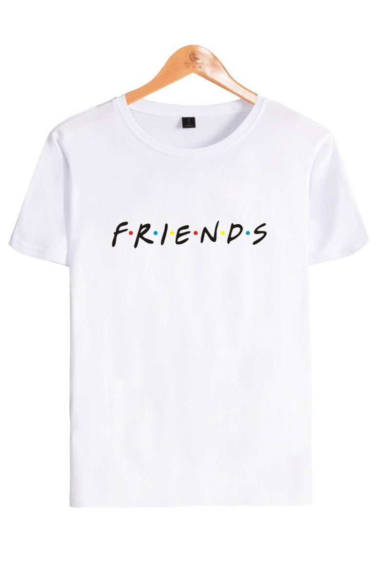 Noveify colorful letters print T-shirt